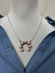 Pink Conch Naja Necklace