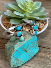 Reverse Turquoise Cuff