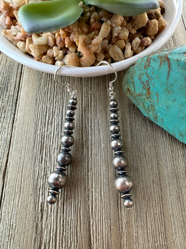 Navajo Style Bead Earrings